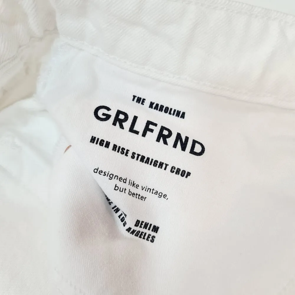 GRLFRND Karolina High Rise Straight Crop in Brentwood Size 32 - Image 12
