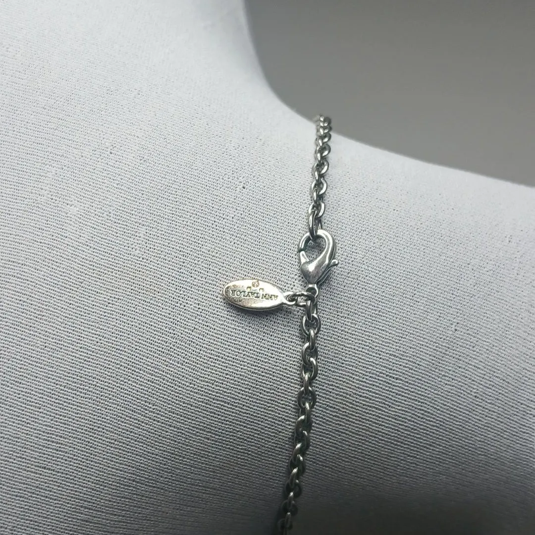 Ann Taylor Long Station Necklace With Gold- Tone Rectangular Beads - Image 7