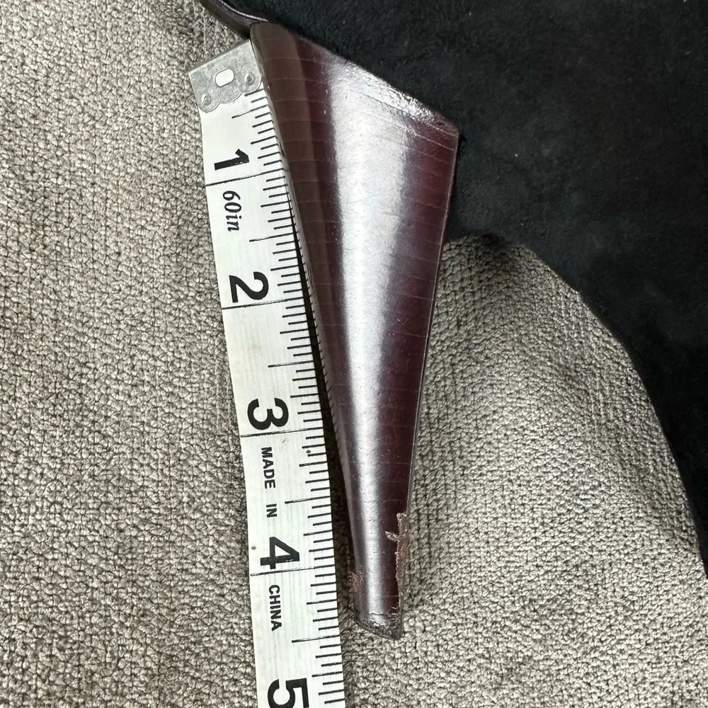 Giuseppe Zanotti  Black Suede Heels - Image 10