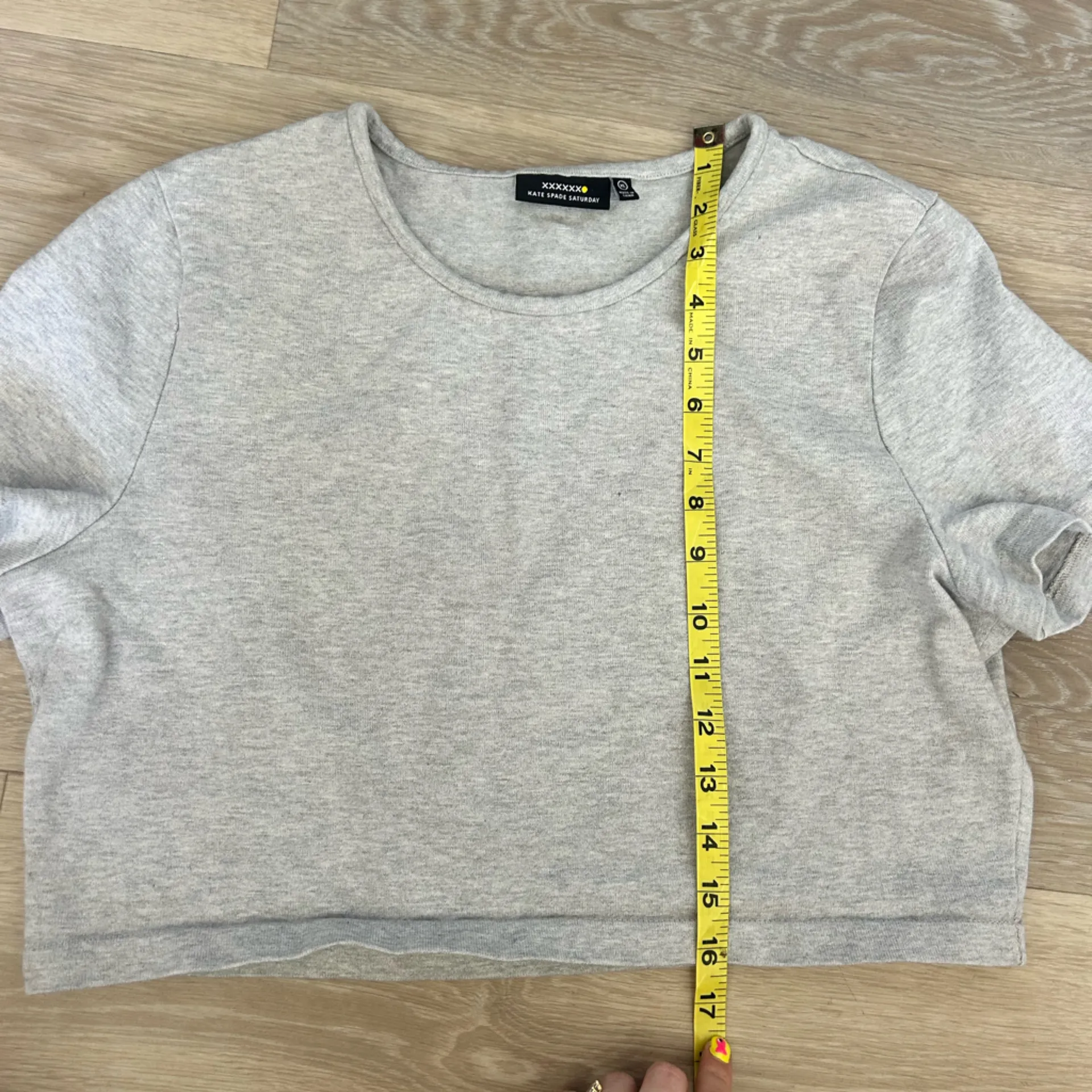 Kate Spade Saturday Cropped Tee - Image 6