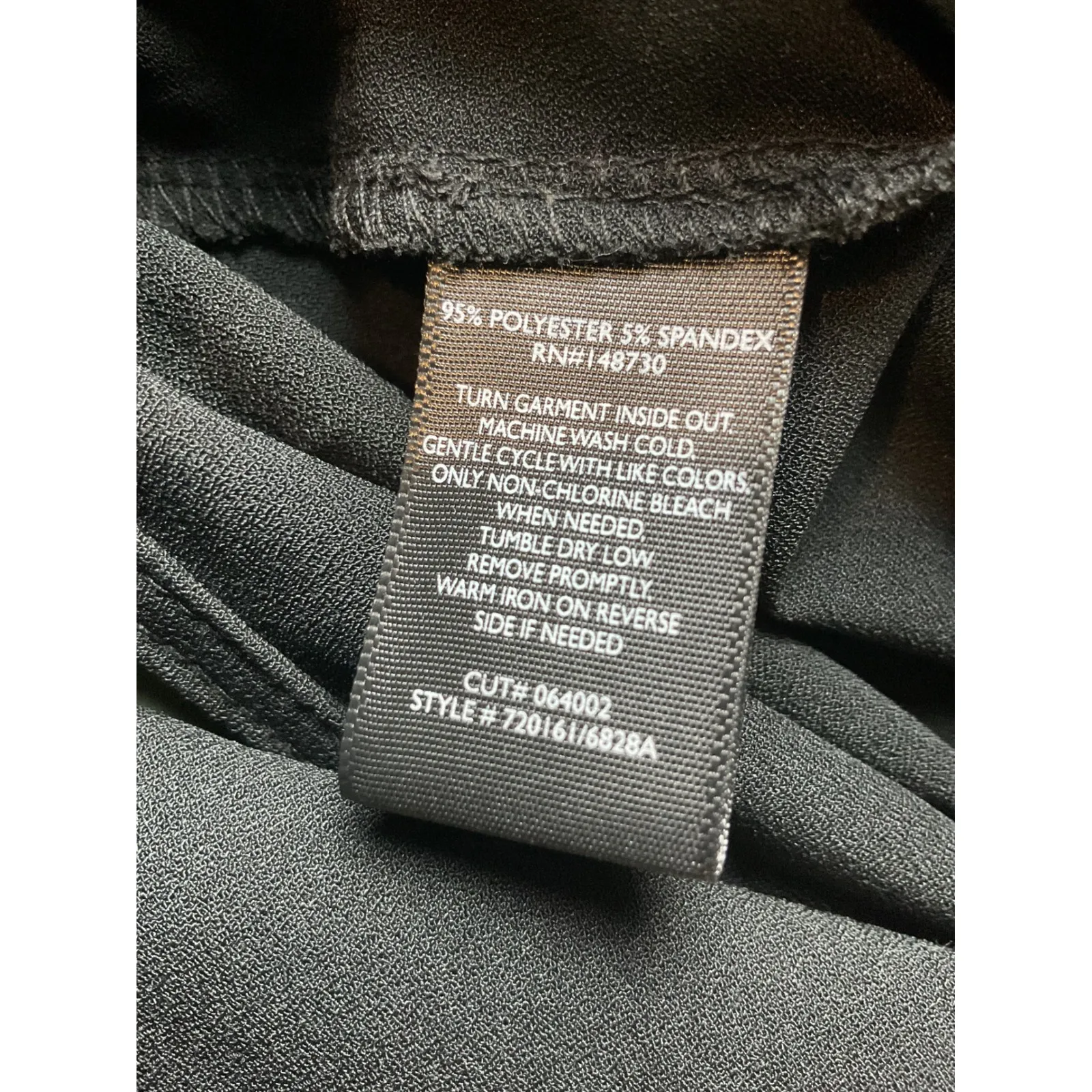 ECI New York Black Sleeveless V - Image 9