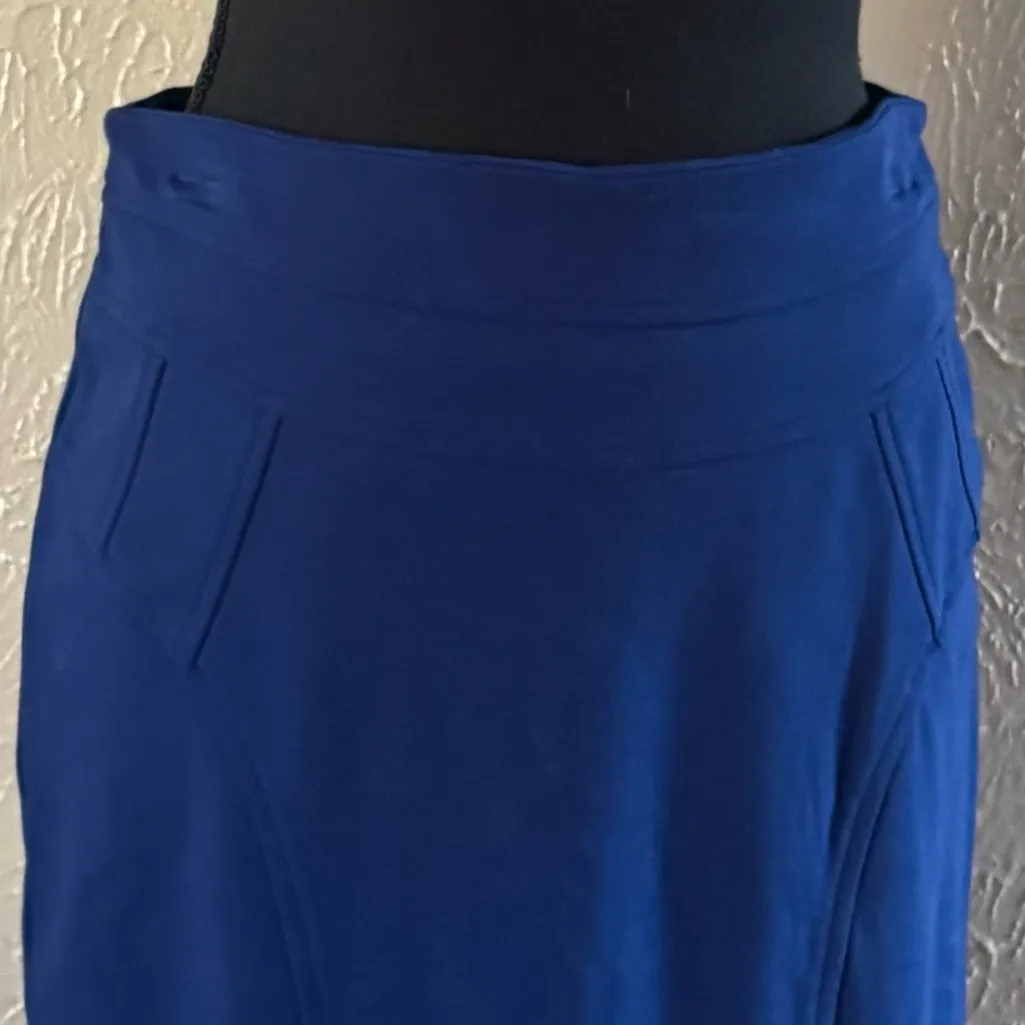 💙Eva Franco for Anthropologie Pencil Skirt 💙 Size 4 ~Royal Blue - Image 6