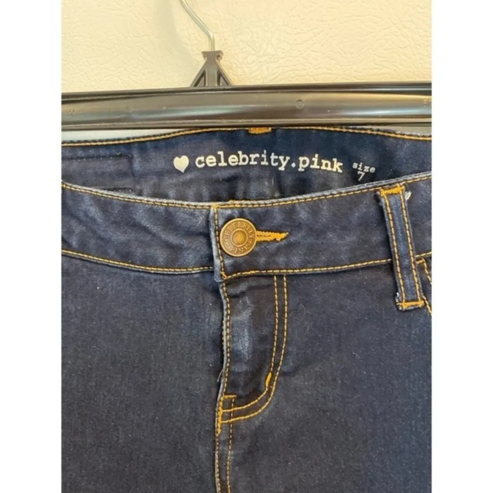 Celebrity Pink Denim Shorts - Image 4