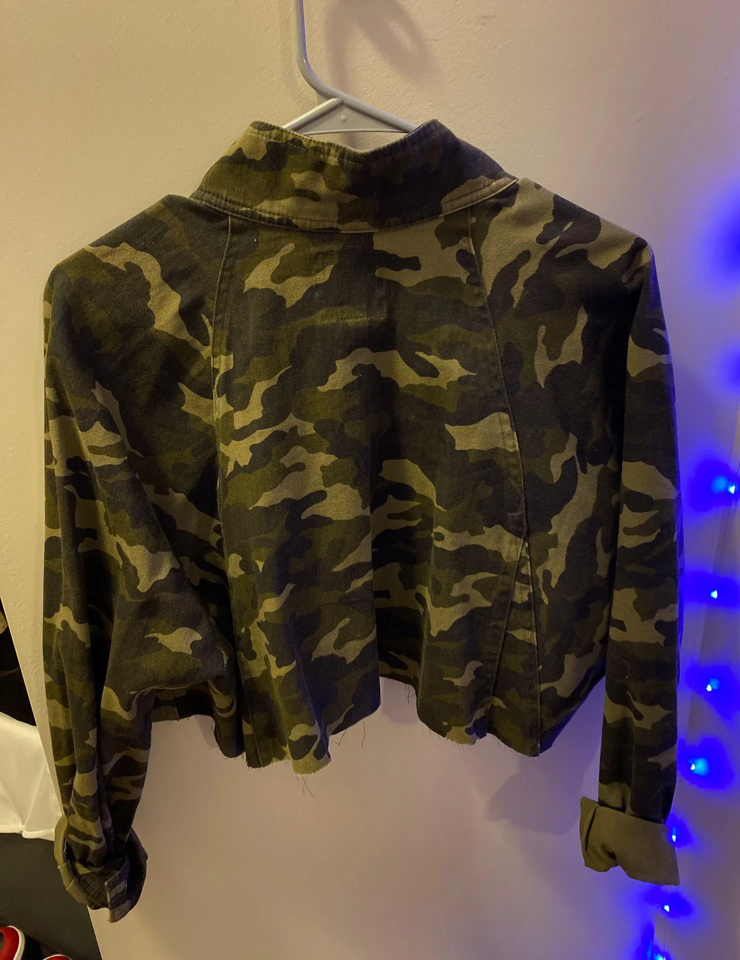 Forever 21 cropped army jacket - Image 2