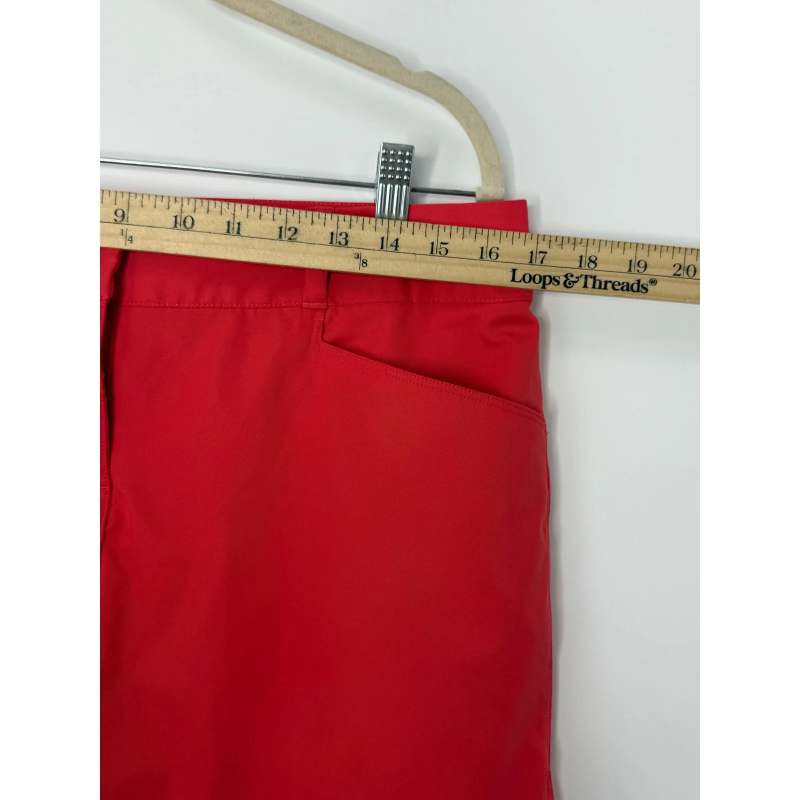 adidas Coral Golf Skort 8 Built-In Shorts Performance Stretch Athletic Skirt - Image 5