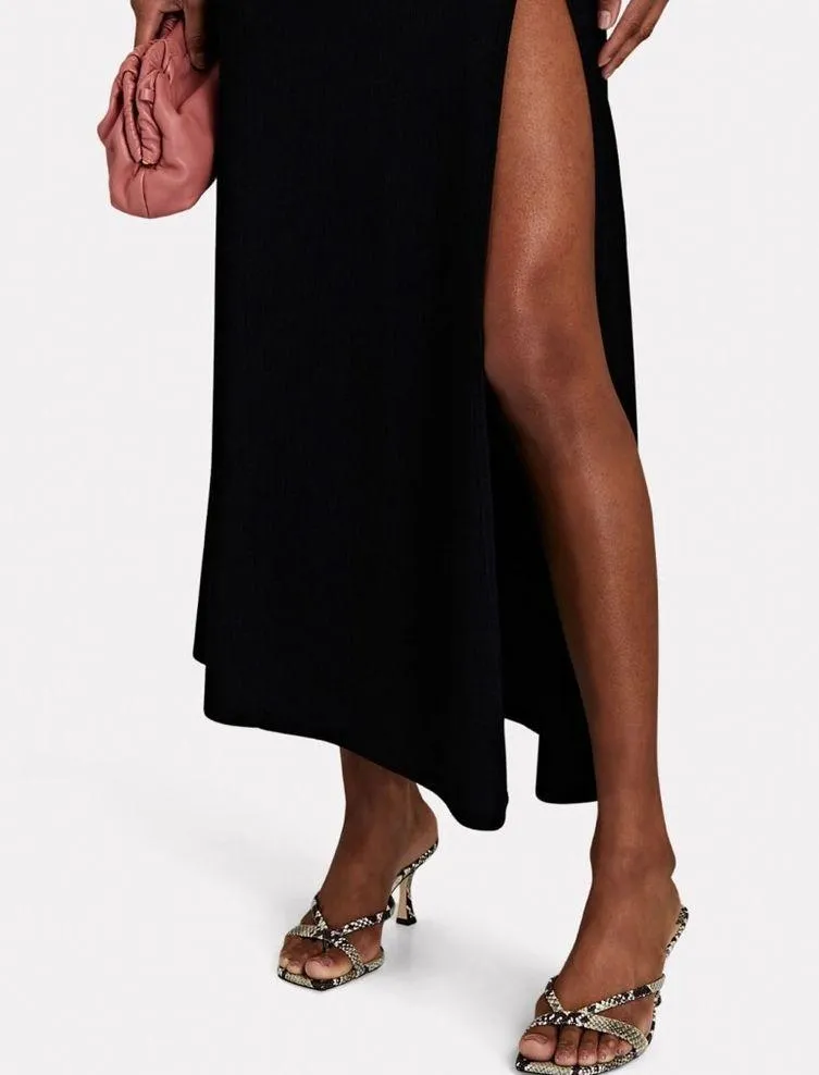 JIMMY CHOO Maelie 70 Leather Thong Sandals - Image 5