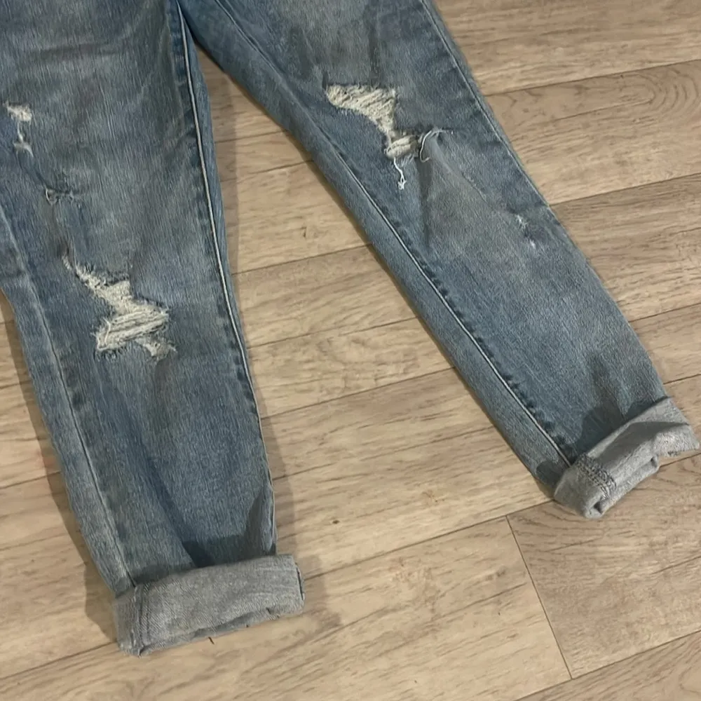 Judy blue distressed cuffed control top skinny jeans 9 29 - Image 2