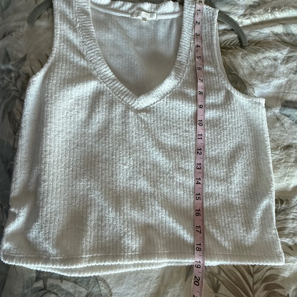 Women's Z Supply - Sloane V-neck Ribbed lounge wear size small - Image 8