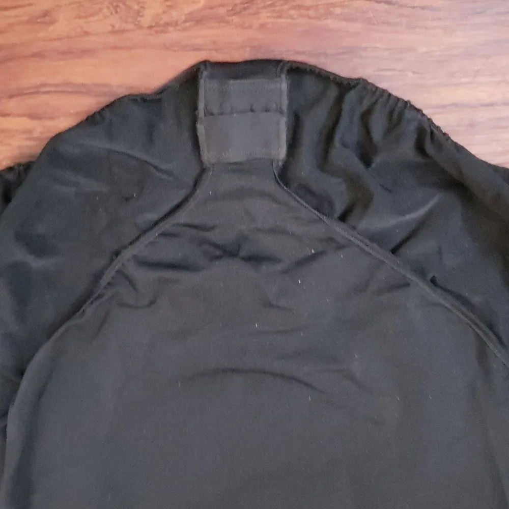 Spanx  Black Chic Feminine Party Fitted Shapewear Bodysuit Bustier Style Size 2X - Image 5