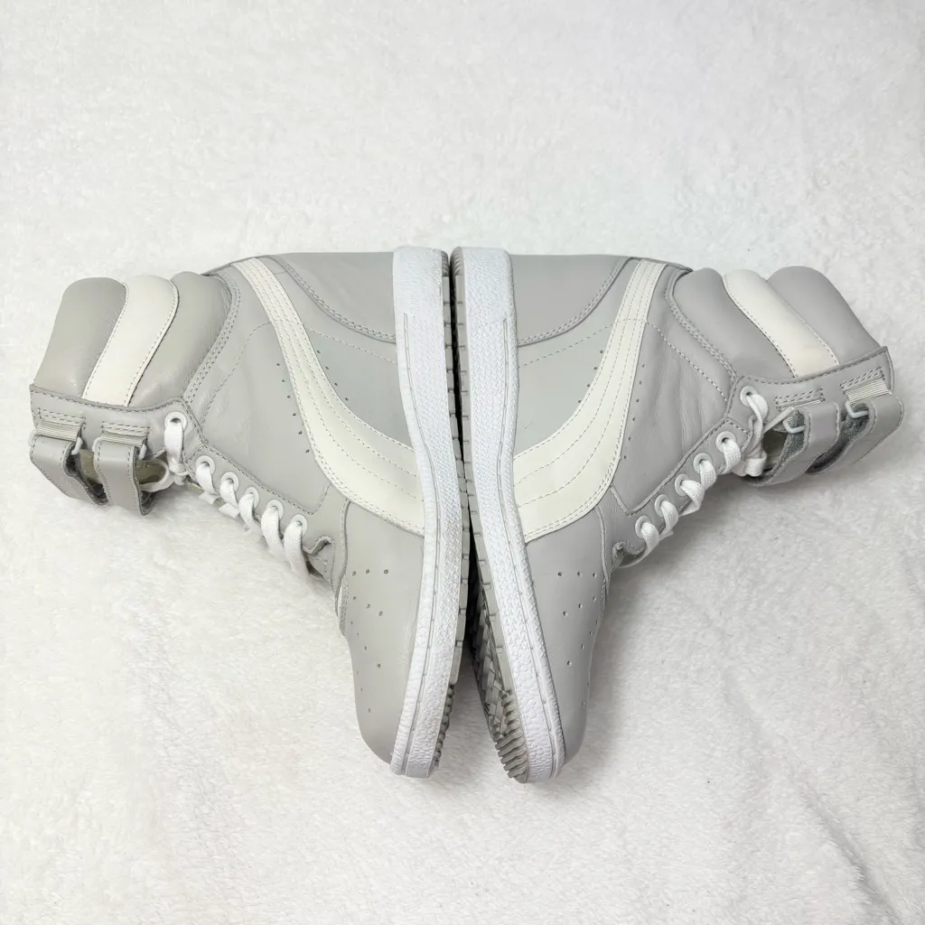 PUMA x Mihara Yasuhiro Sky Hi Wedge Sneaker, 354689-06 Gray and white Size 8.5 - Image 5