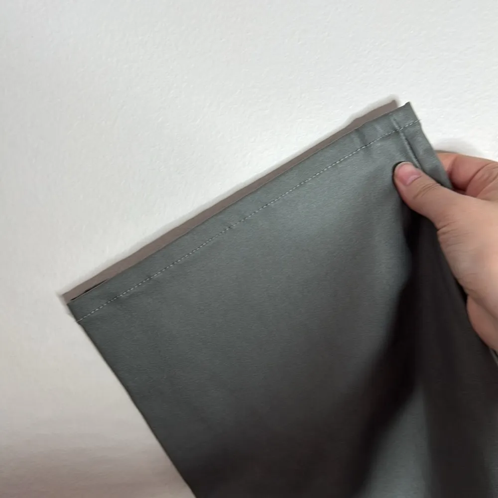 Arula coated denim straight leg pants in Sage size 20 Green - Image 7