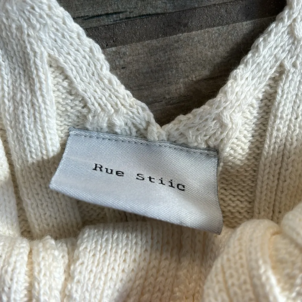 Rue stiic cream knit romper Size XS - Image 3