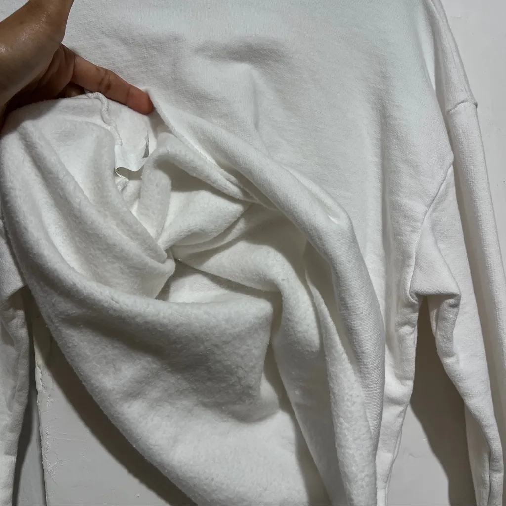 Cornell University White Long Sleeve Top sweatshirt :Box B: - Image 10