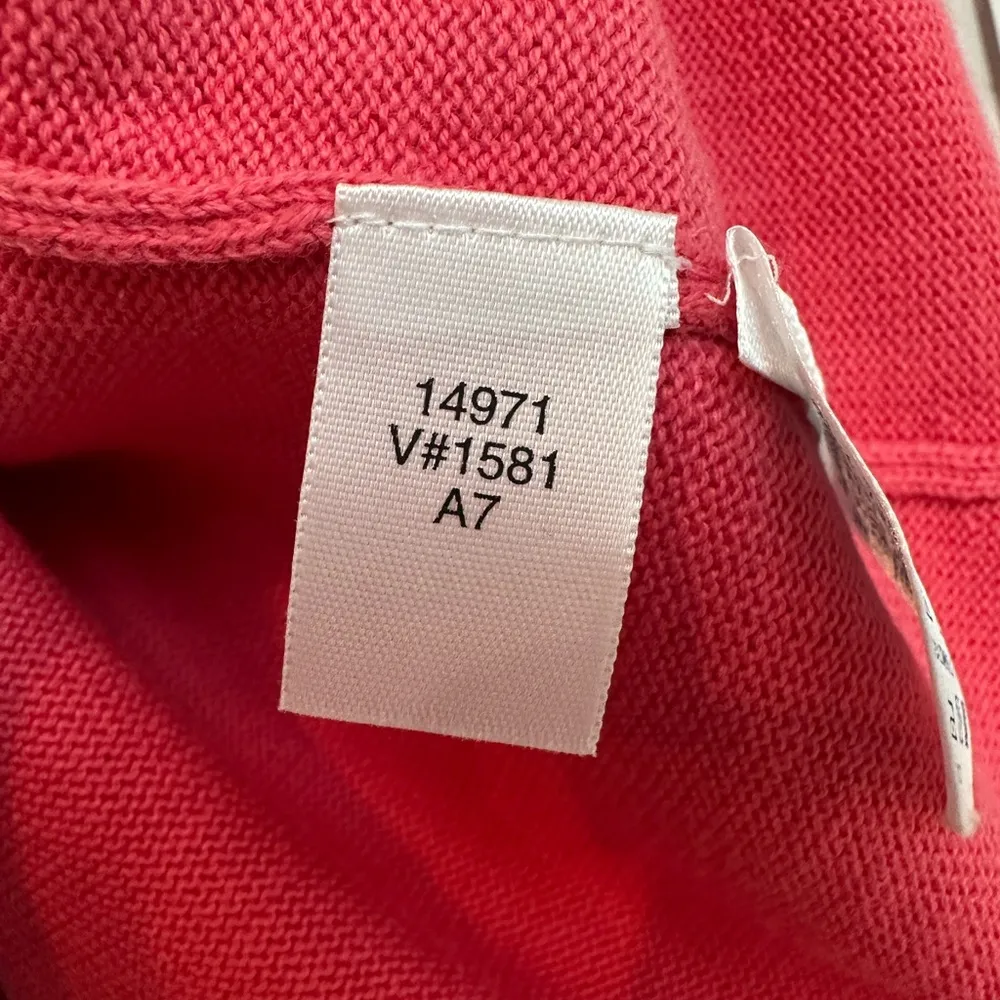 Lands' End Cotton Coral Sweater Knit Top Blouse Women’s Plus Size 2X 20W 22W NWT - Image 9