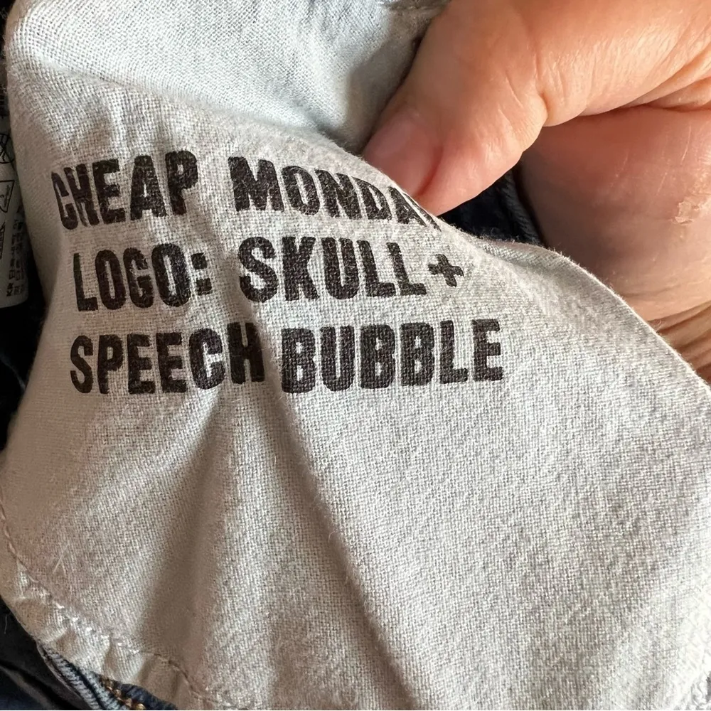 Cheap Monday High Skin Blue Blue High Rise Skinny Denim Jeans - Image 10