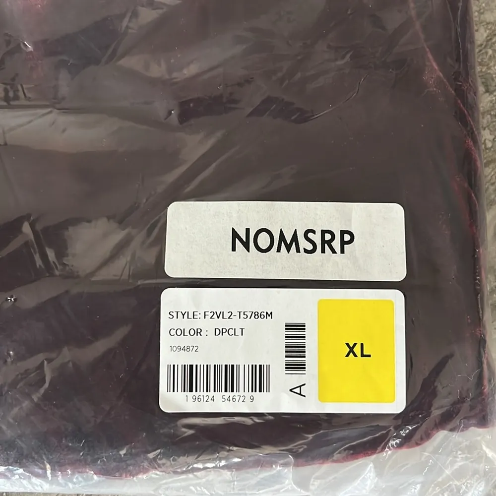 NWT Eileen Fisher Classic Collar Velvet Shirt, Size XL New w/Tag Retail $ - Image 4