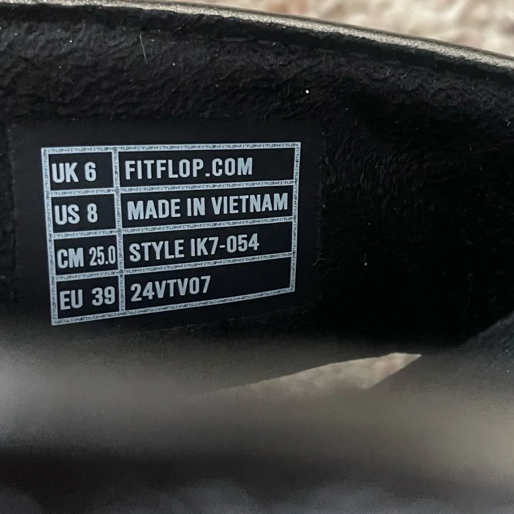 FitFlop Lulu Glitterdust Wedge Sandals - Image 7