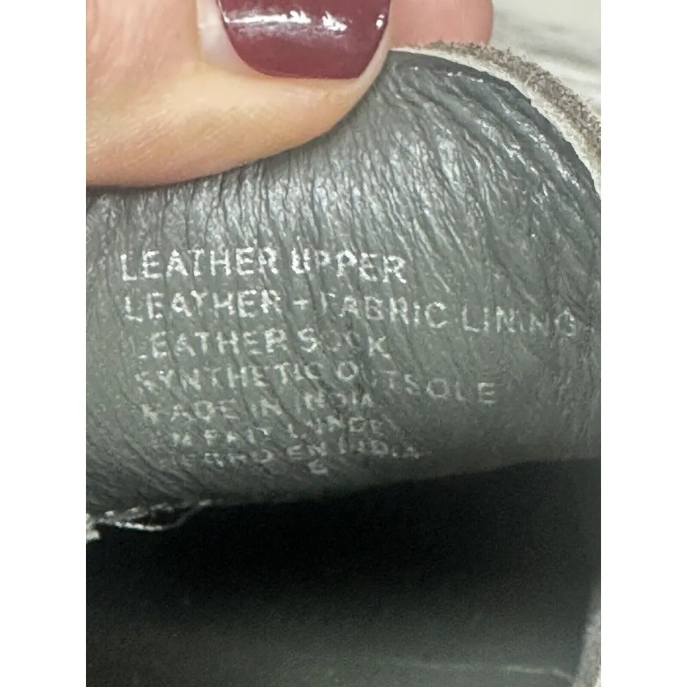 Seychelles  Strap Suede Foremost Monk Strap Shoes size 6 Women’s Taupe NEW - Image 9