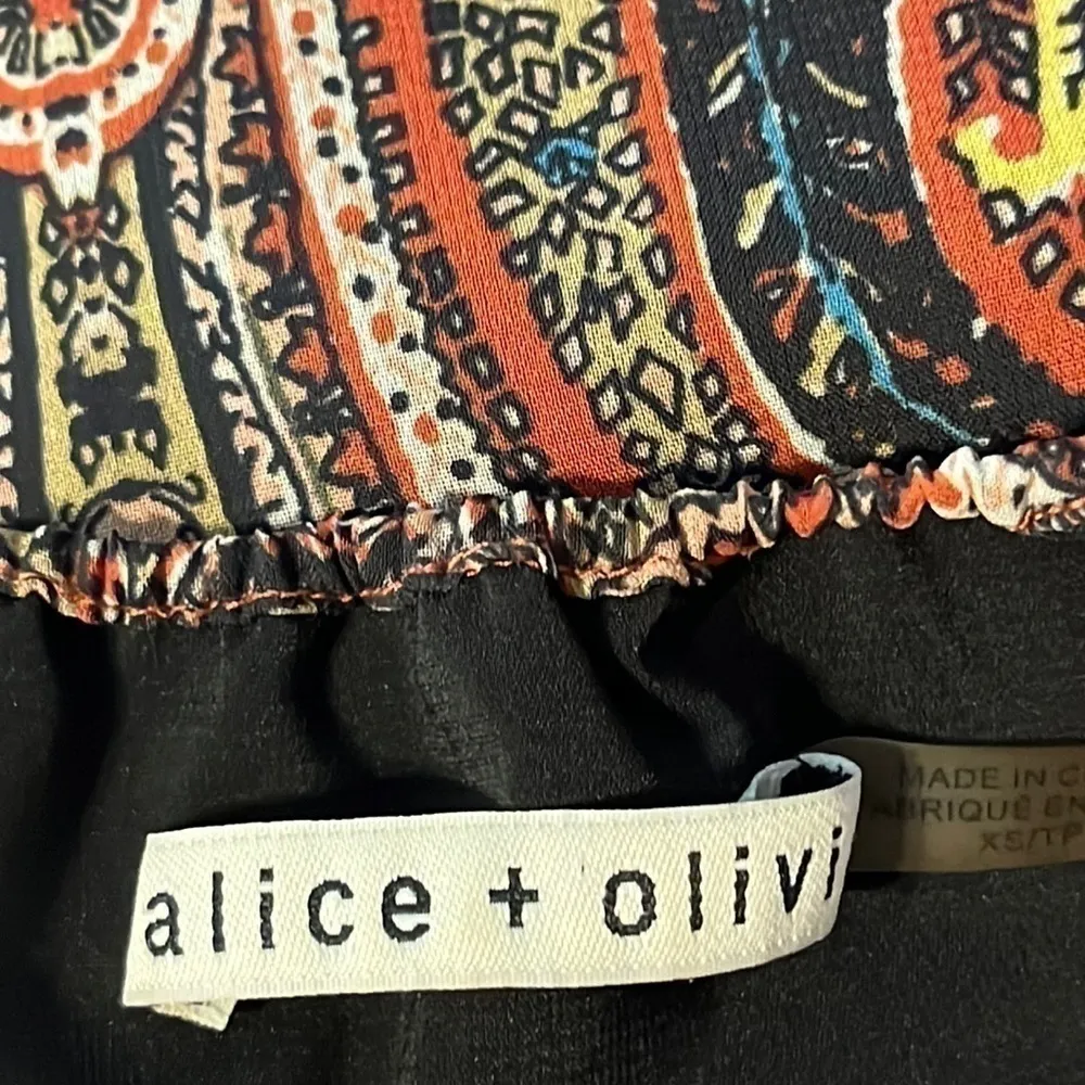 Alice + Olivia - Paisley Blouse - XS / TP - Image 6