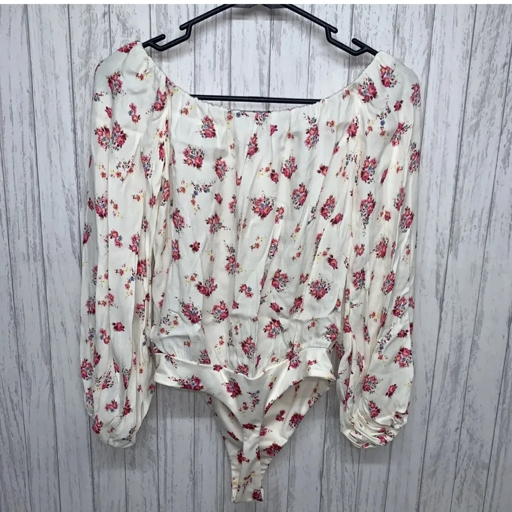 Womens Size XS AFRM Revolve Nessa Bodysuit Floral NWT - Image 8