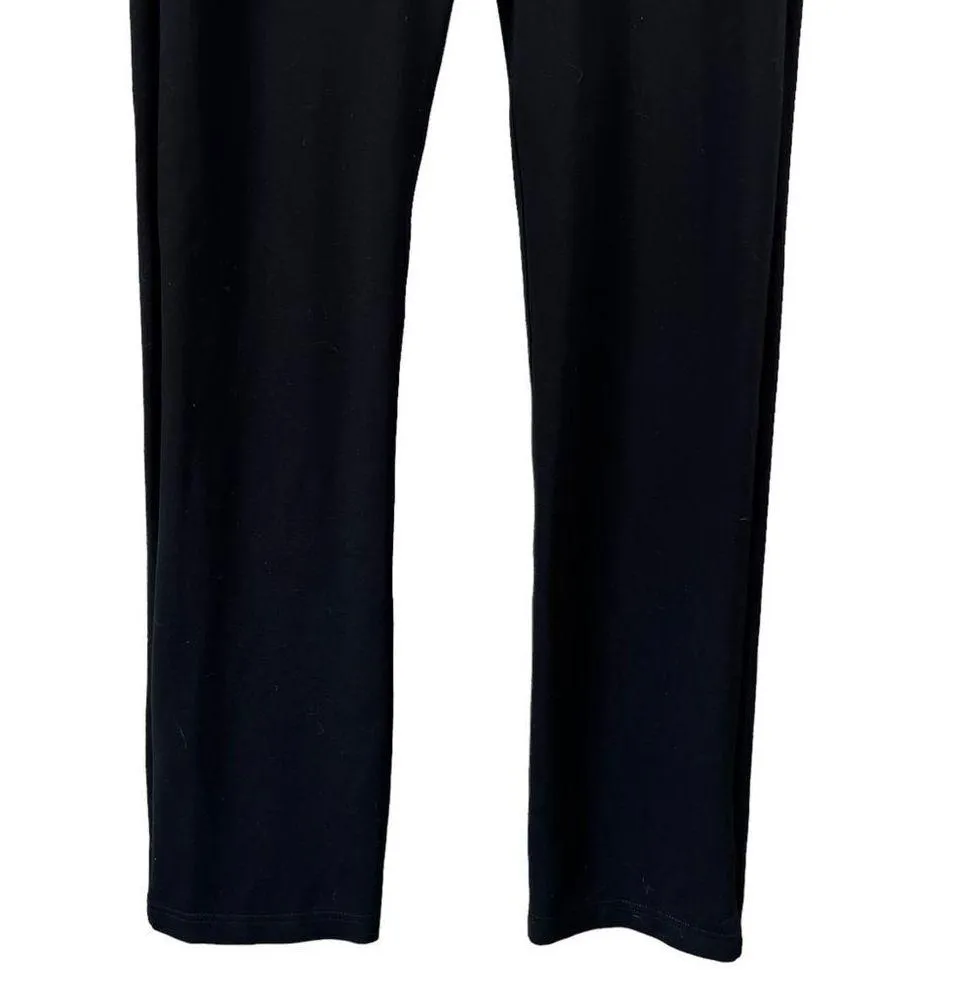 Betabrand black straight leg classic dress pant yoga pants - Image 5