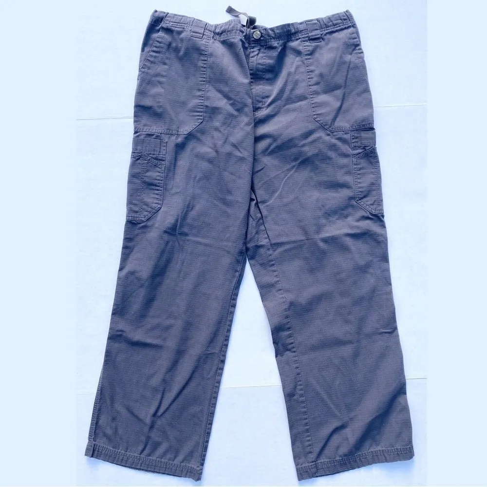 Carhartt Scrub Pants Gray Drawstring Medical Dental XXL - Image 2