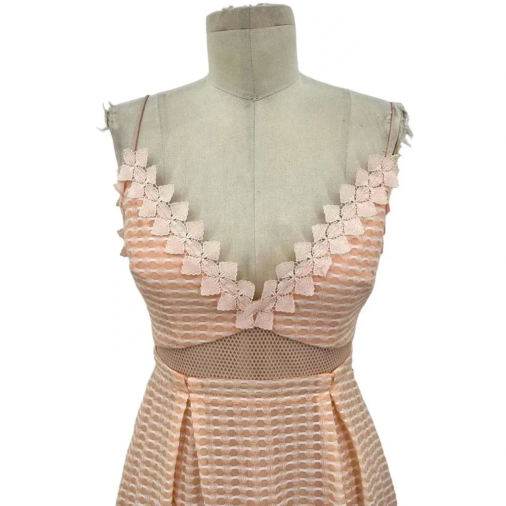 La Maison Talulah Beautiful Lie Dress In‎ Powder Pink Size XS - Image 4