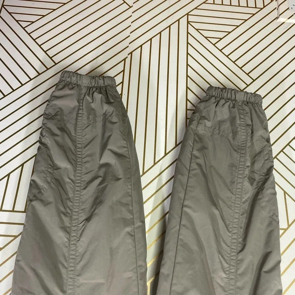Bogner Ski Snow‎ Pants Grey Taupe Puffer Nylon Tan Size 10 - Image 6