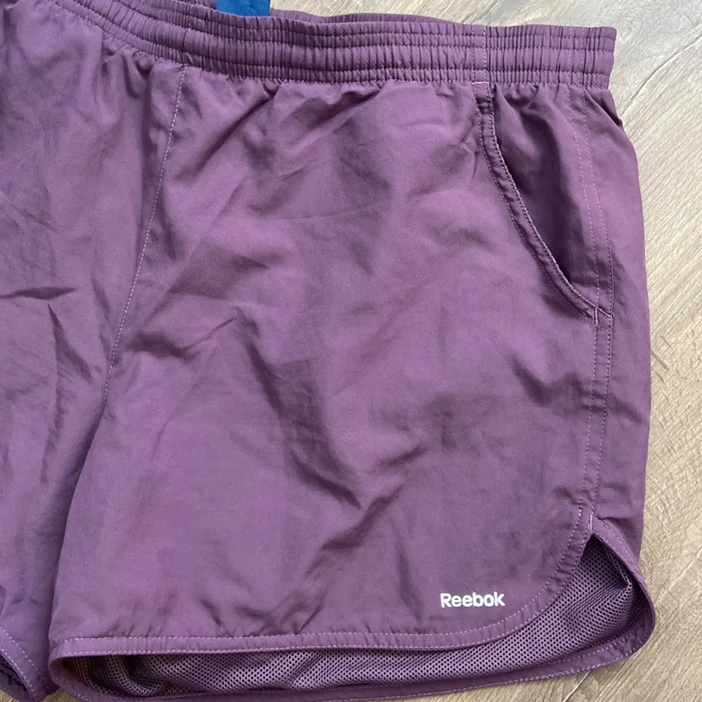 Reebok Women’s Purple Athletic Running Shorts Size Large - Image 7