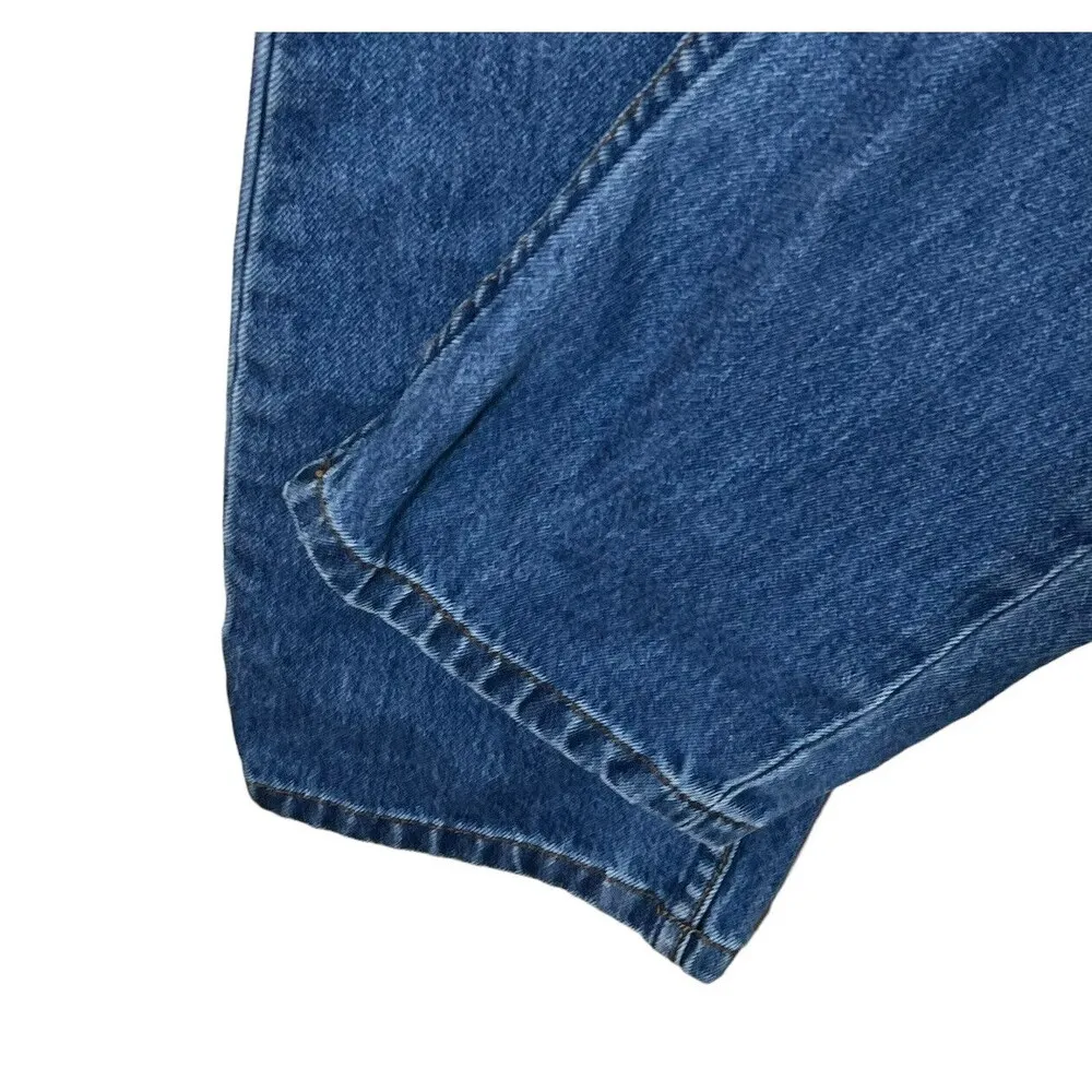 A.P.C Jean Standard Mid Rise Medium Wash Indigo Pockets Women’s Size 27 Blue - Image 9