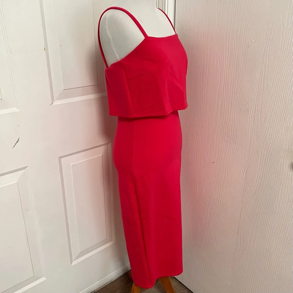 Soprano Popover Midi Bodycon Dress - Image 4