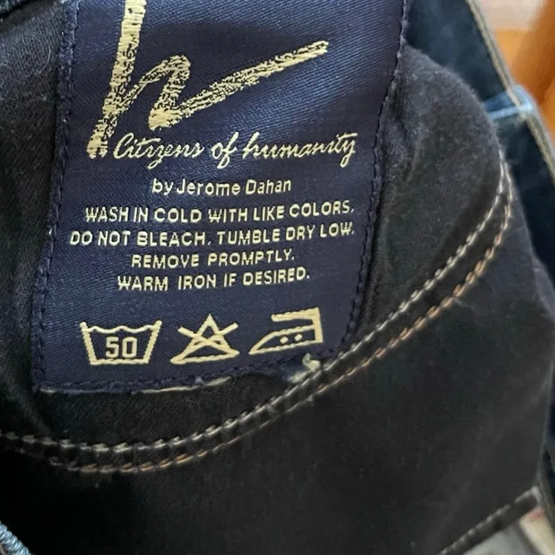 Y2K Citizens of Humanity x Jerome Dahan Ingrid Low Rise Flare Jeans Size 31 USA - Image 11