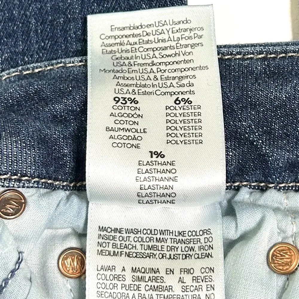 Mother Looker Ankle Fray in Girl Crush Size 28 Blue - Image 10