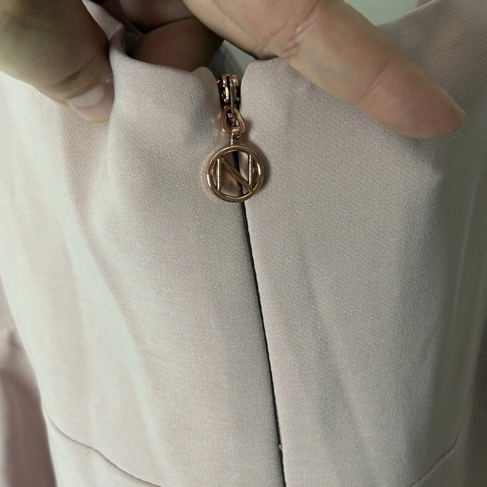 NWT Revolve Nookie Divine Dusty Rose Sweetheart Midi Dress Women’s Size XXL Pink - Image 11