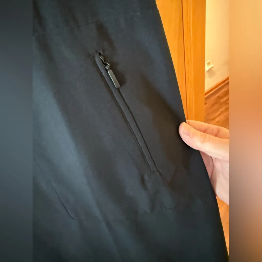 Soft Surroundings Go Lively Shirtdress Dress Black Short Sleeve NWT Medium 10-12 - Image 8