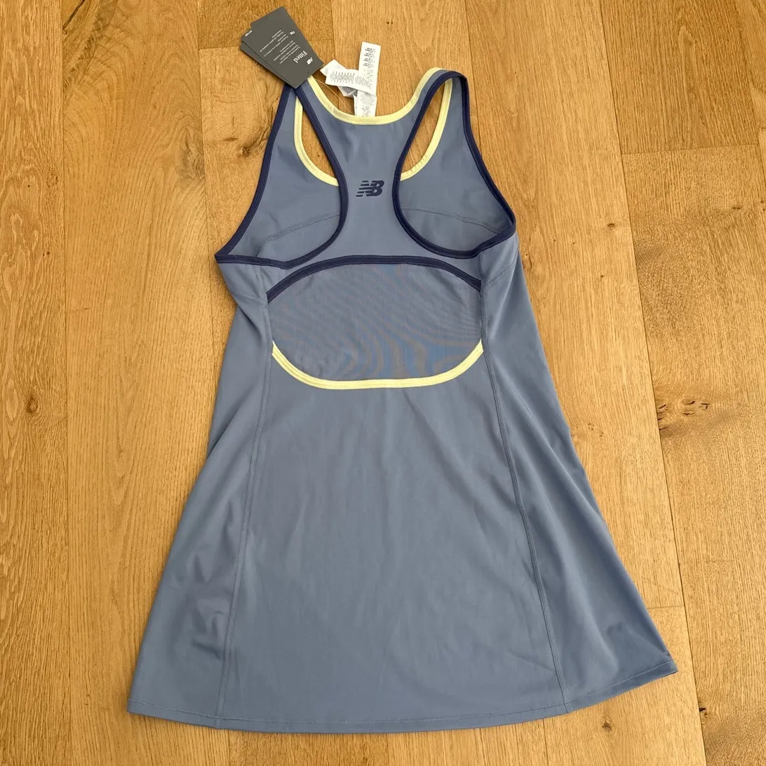 New Balance Dry Fit Mini Dress Paris Tournament Size M Blue Green - Image 3