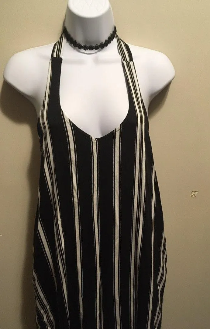 Wild Fable Black And White Overall Romper - Image 4