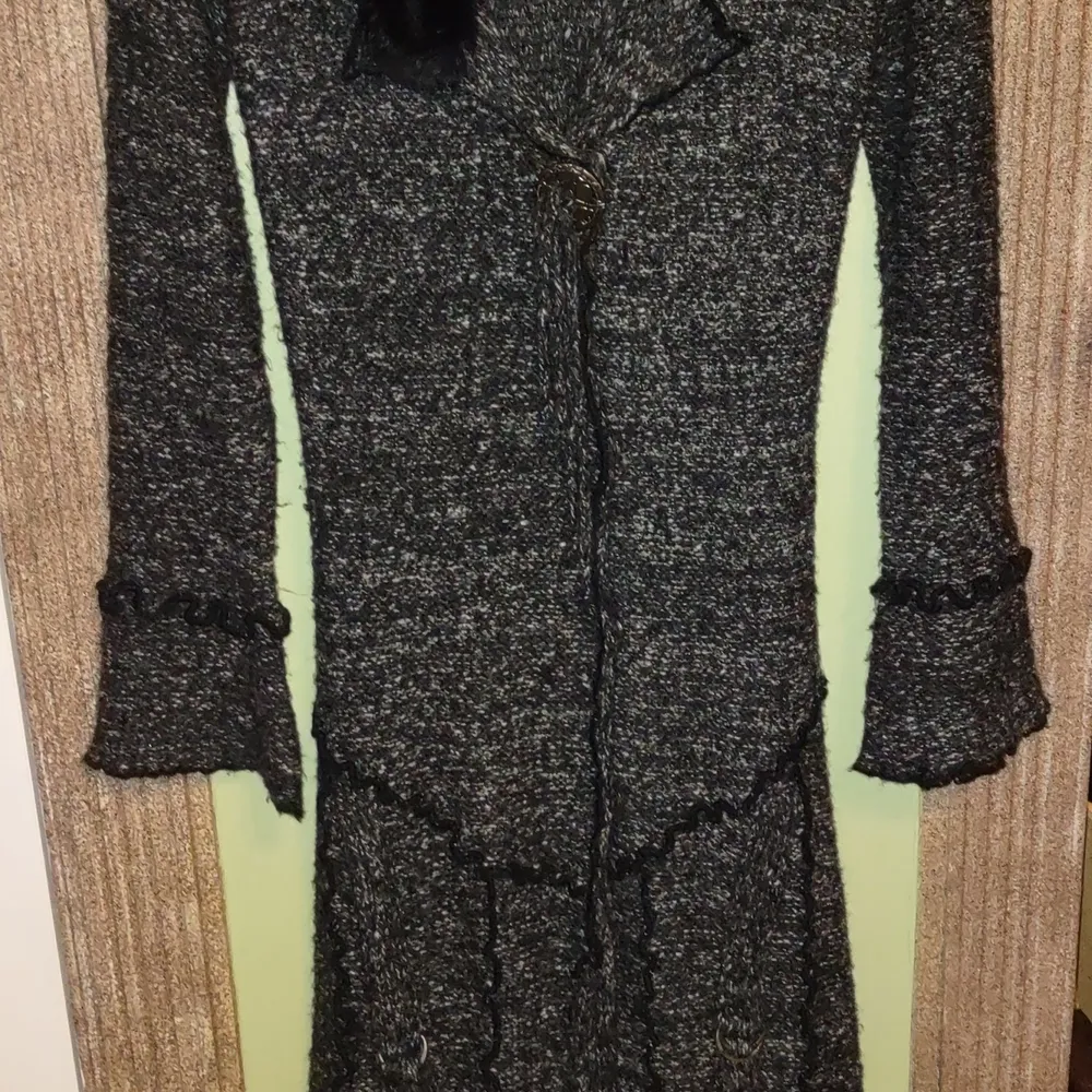 Hendi knit duster. (#0786) Black Size undefined - Image 5