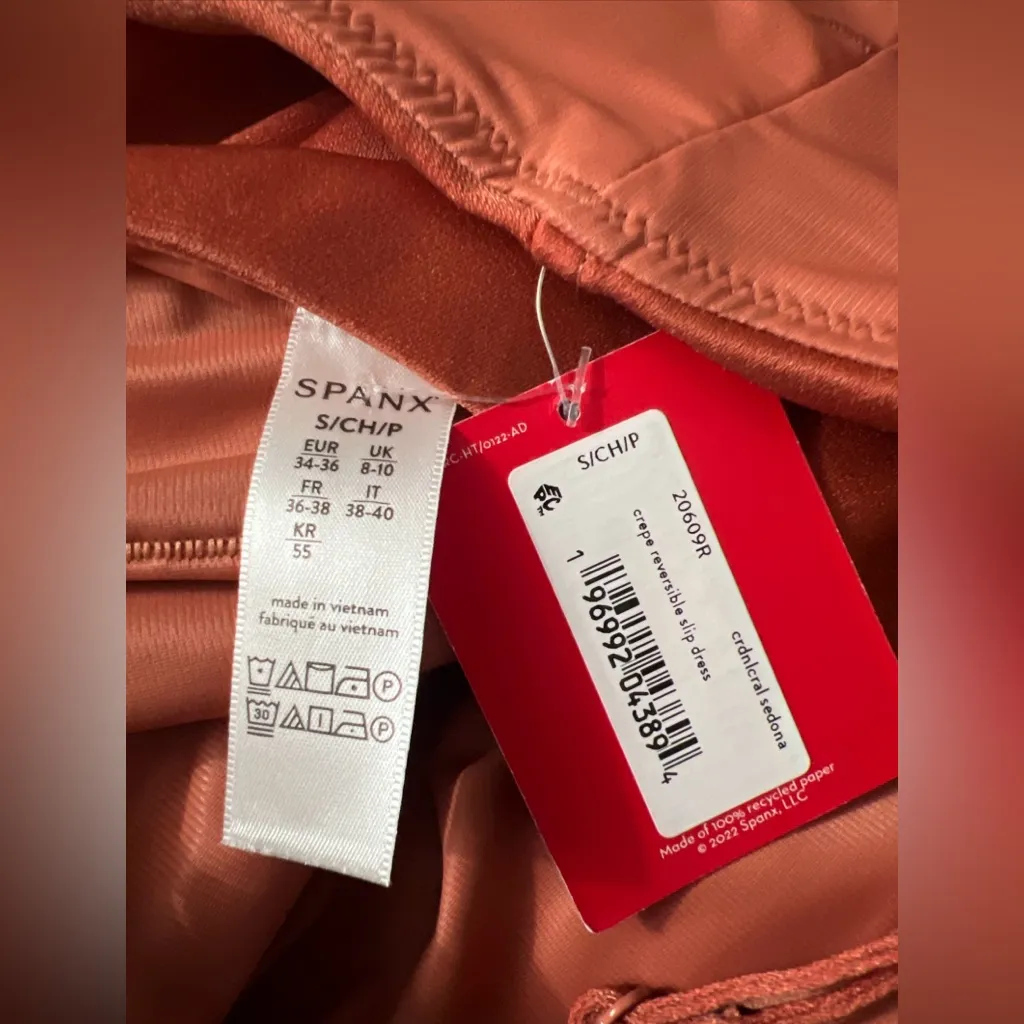 New SPANX Women's Sz Small Crepe Convertible Slip Dress Shapewear maxi sexy20609 - Image 3