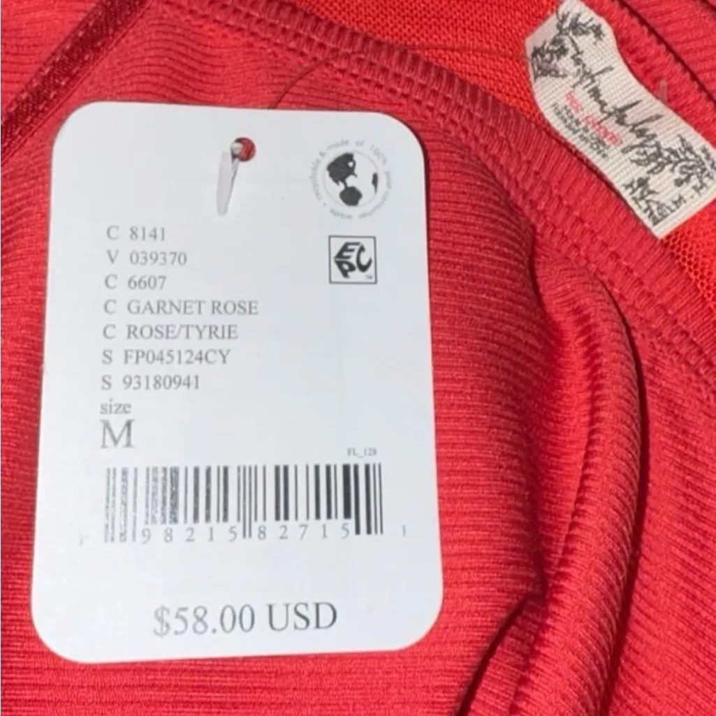 Free People Victoria Plunge Bodysuit. Size Medium - Image 8