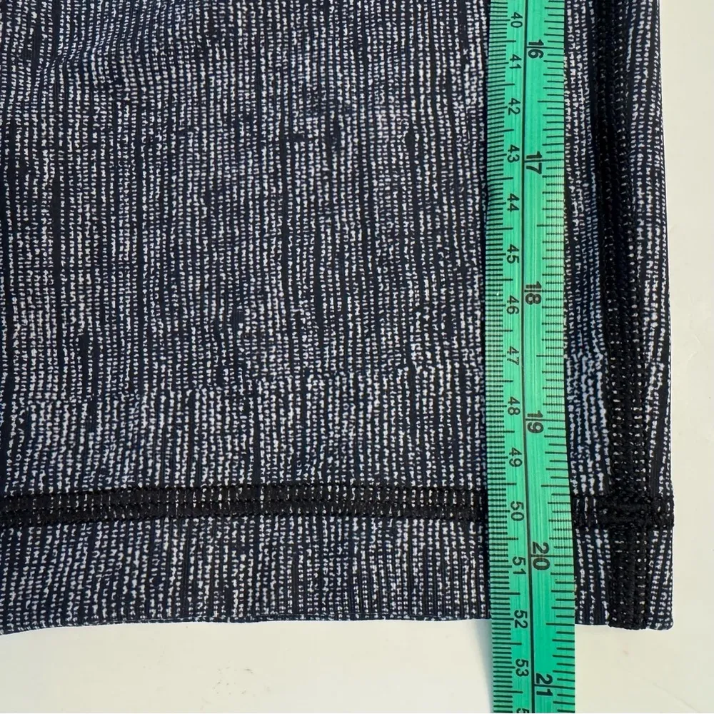 Lululemon Full On Luxtreme Wunder Under Crop Legging Burlap Texture Black Dune 6 - Image 10