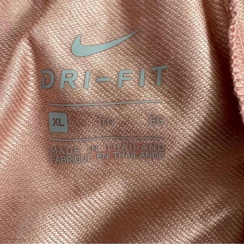 Nike Size XL Rose Color Stretch Drawstring Waistband Athletic Shorts - Image 8