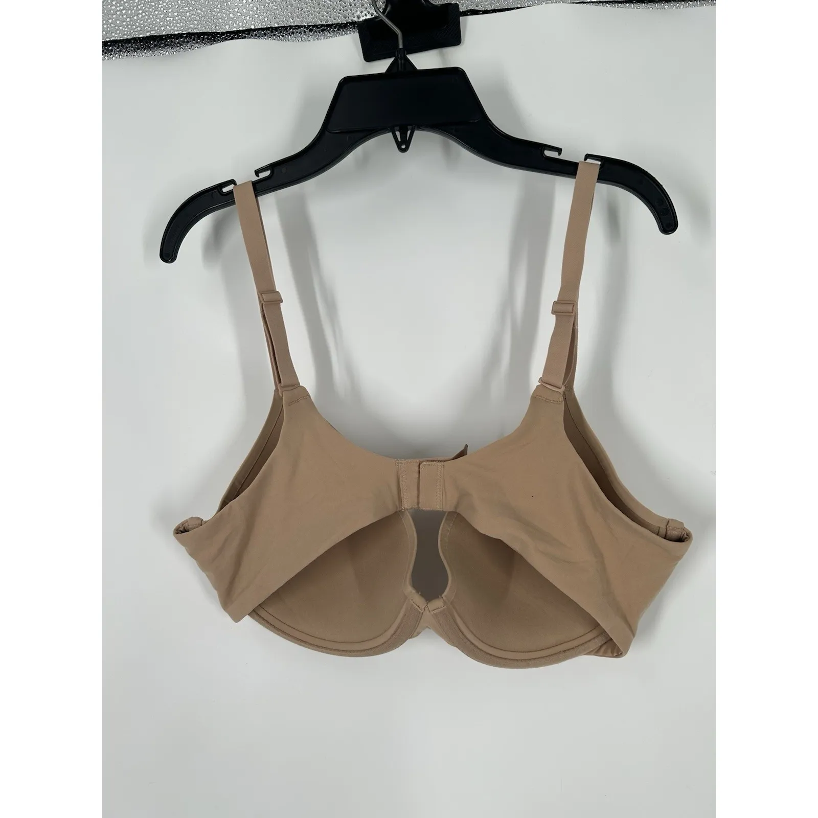 Skims Fits Everybody T Shirt Bra Clay Underwire Padded Tan Beige Size 38D - Image 2