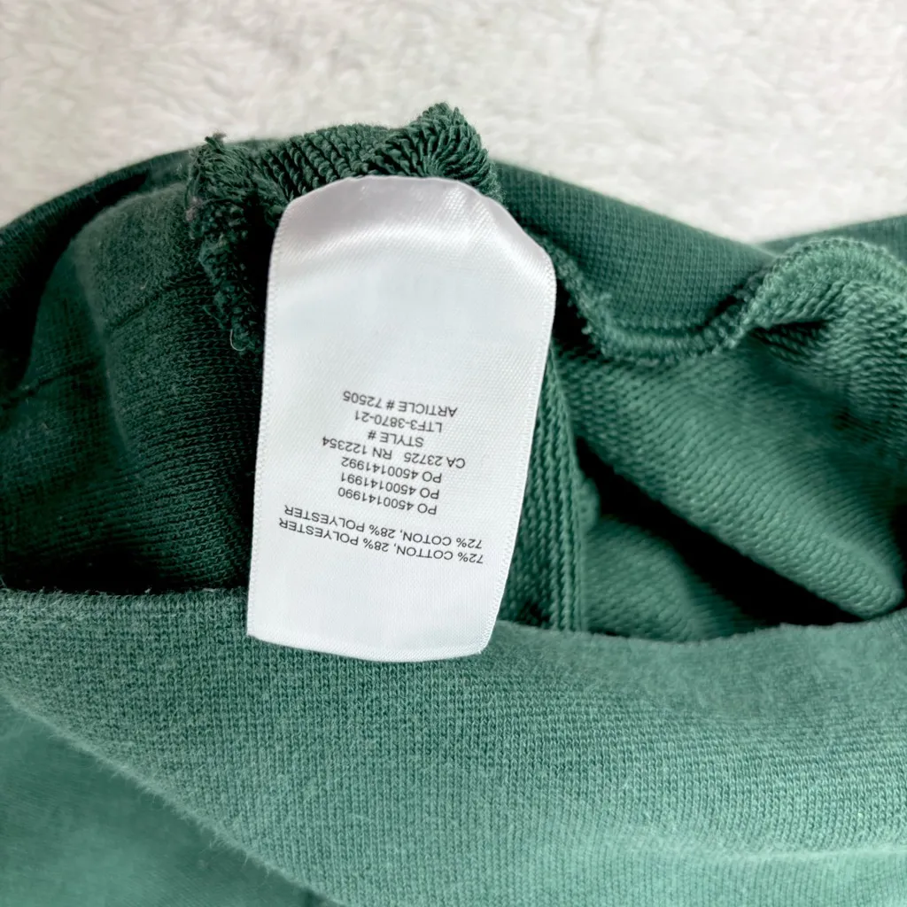 Artiza TNA AIRYAF Fleece Deep Green Cropped sweatshirt size S - Image 12