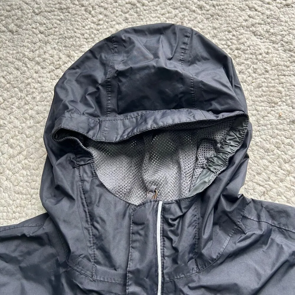 Columbia black jacket lightweight hooded windbreaker women size XS - Image 8