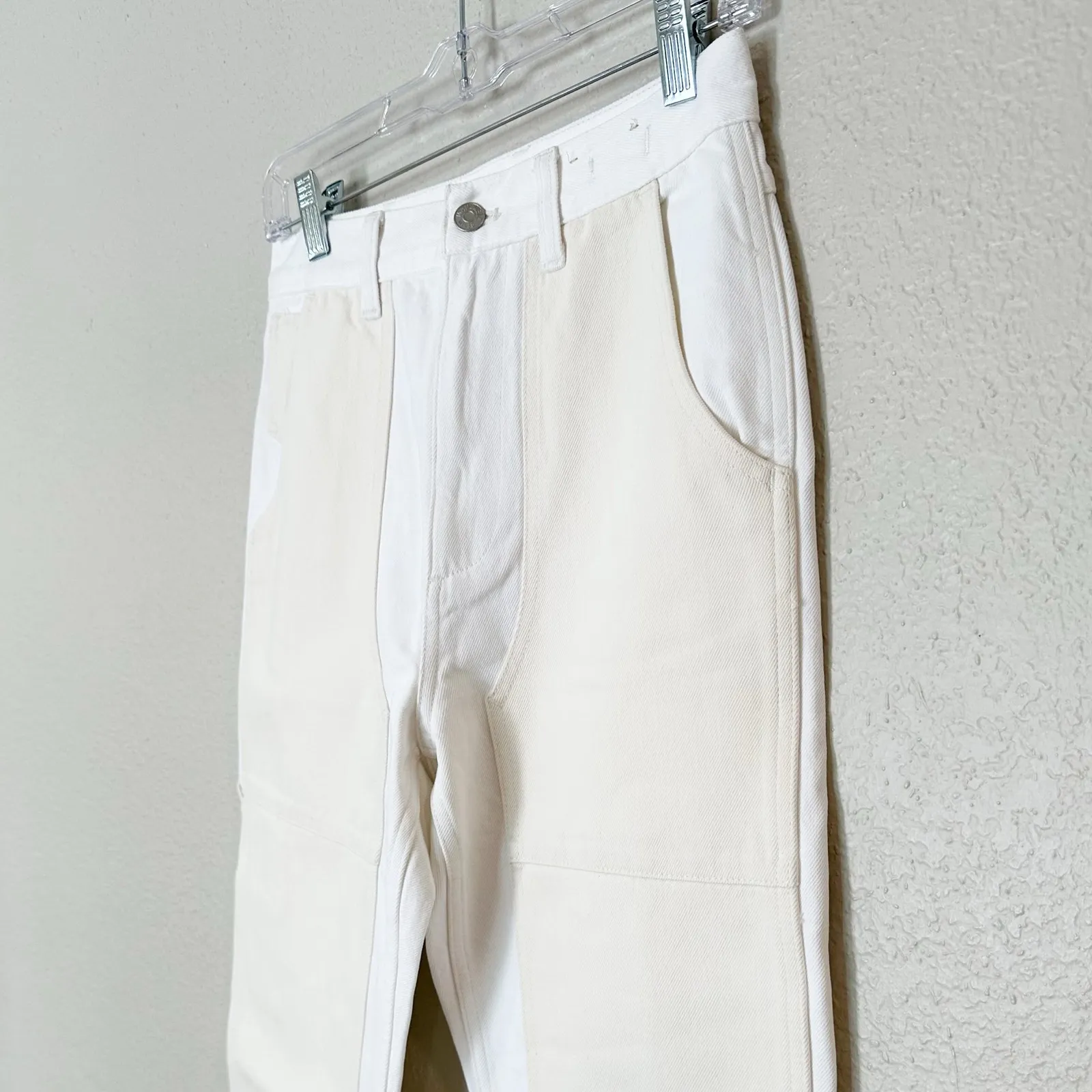 Madewell The '90s‎ Straight Jean: Two-Tone Workwear Edition Size 26 - Image 6