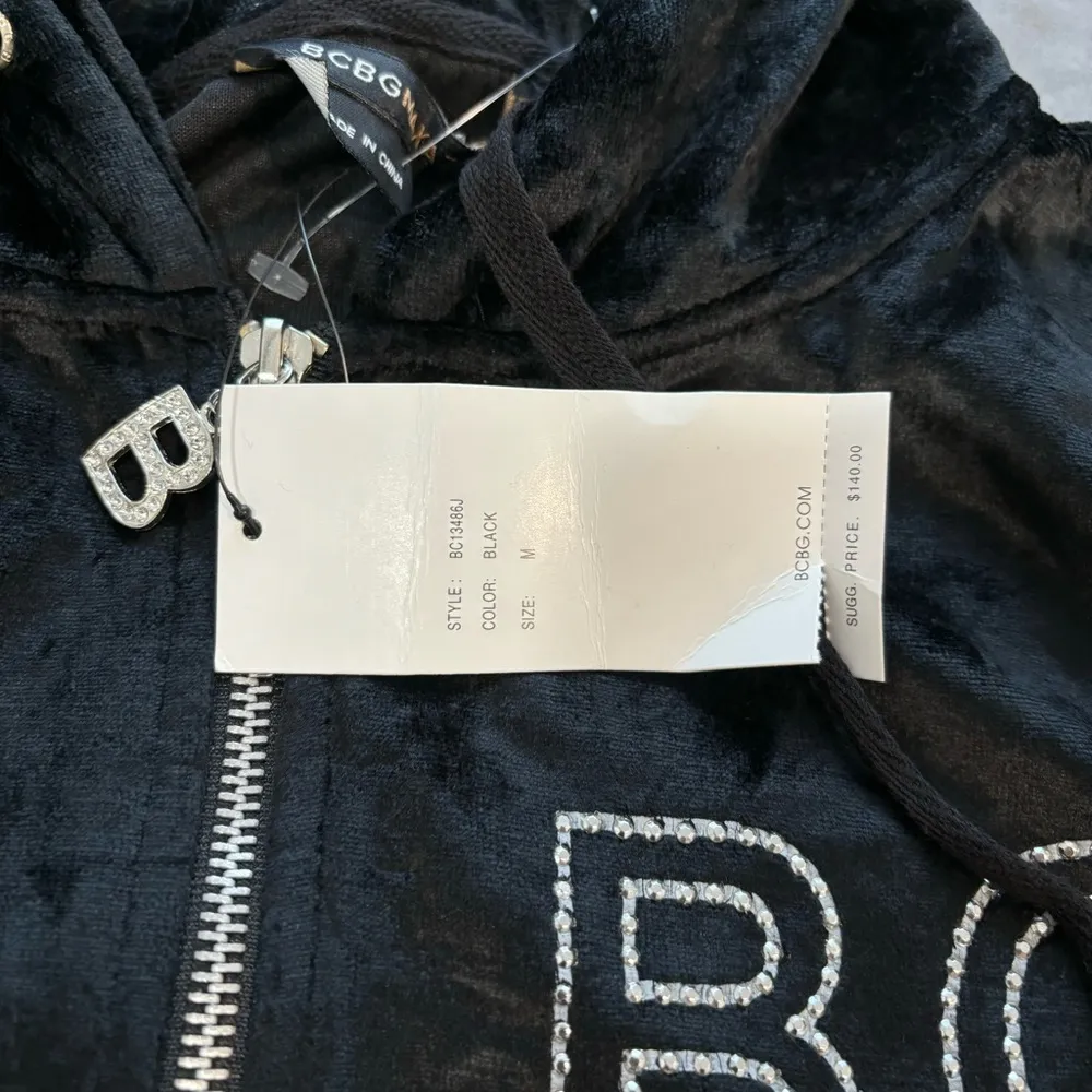 BCBG Y2K Velour Tracksuit Size M - Image 3