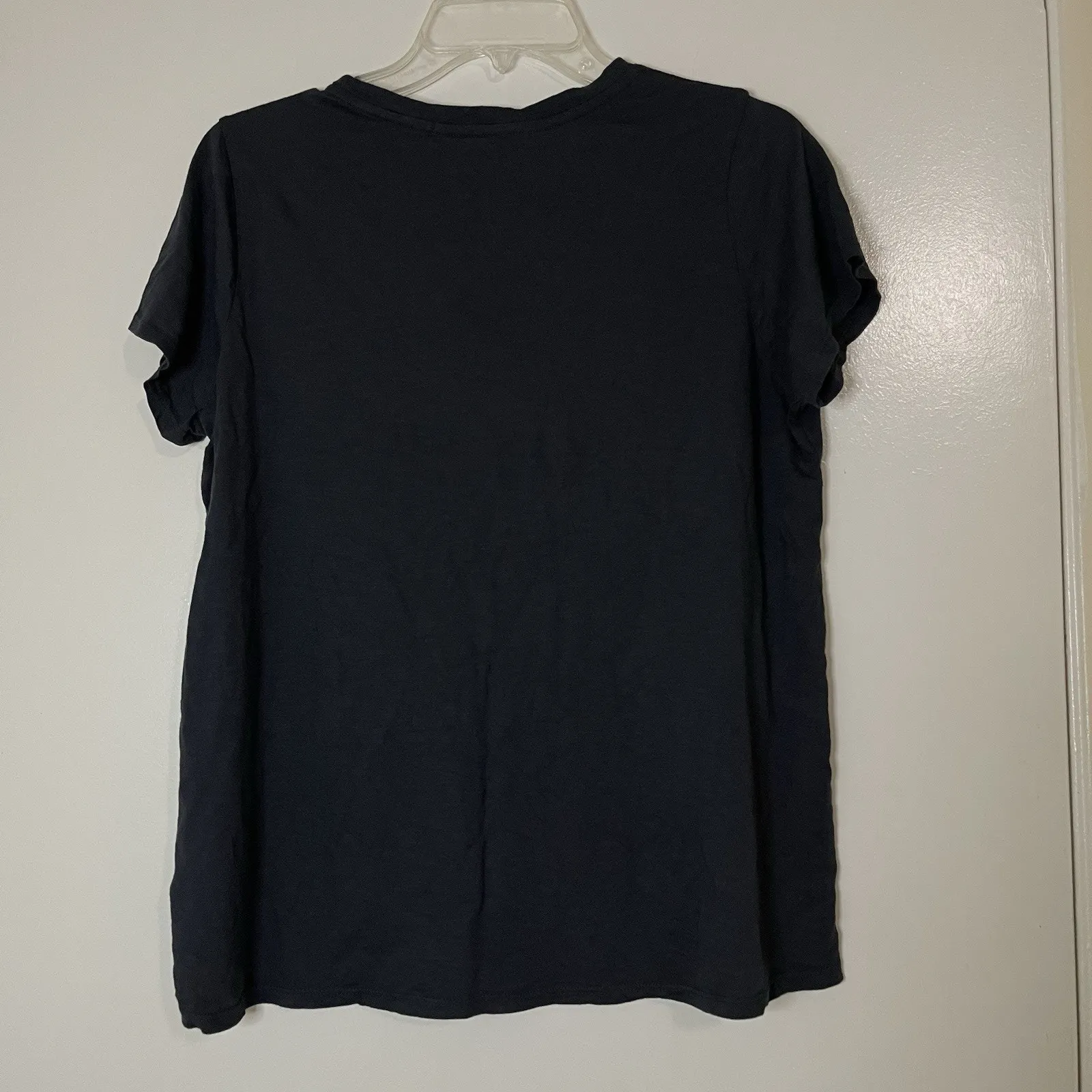 Marine layer blue navy cotton crew neck soft lightweight relaxed tshirt medium - Image 3