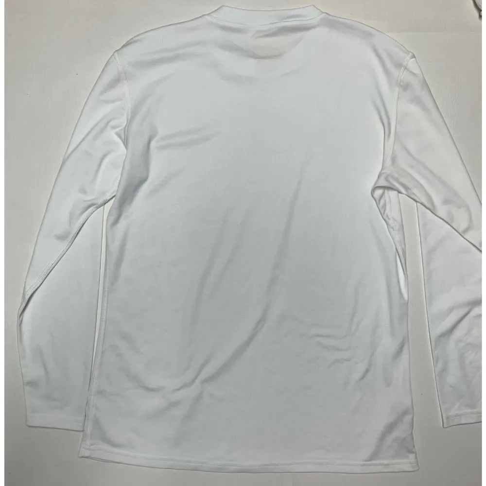 The North Face Womens White Long Sleeve Shirt Size L  Active Wear Layering Top - Image 4