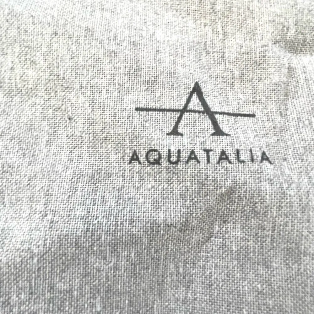 Aquatallia grey drawstring dust bag - Image 5
